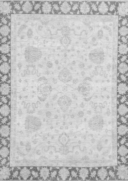Abstract Gray Modern Rug, abs3487gry