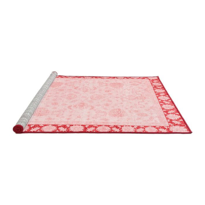 Modern Red Washable Rugs