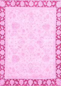 Abstract Pink Modern Rug, abs3487pnk