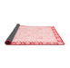 Abstract Red Modern Area Rugs