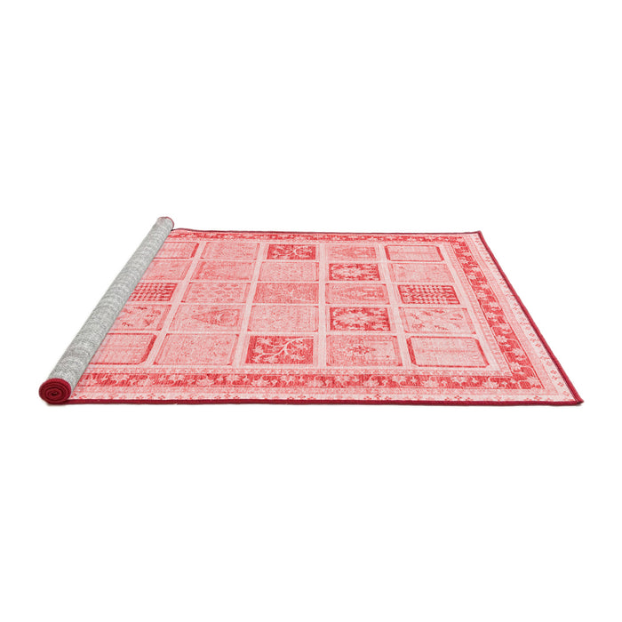Modern Red Washable Rugs