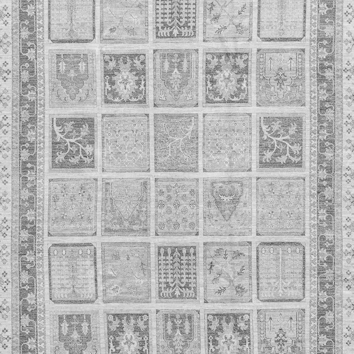 Abstract Gray Modern Rug, abs3488gry