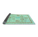 Sideview of Abstract Light Blue Modern Rug, abs3488lblu