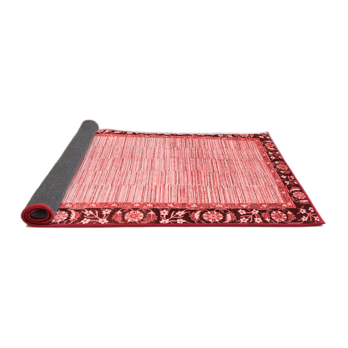 Abstract Red Modern Area Rugs