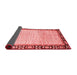 Abstract Red Modern Area Rugs