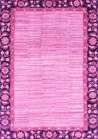 Abstract Pink Modern Rug, abs3489pnk