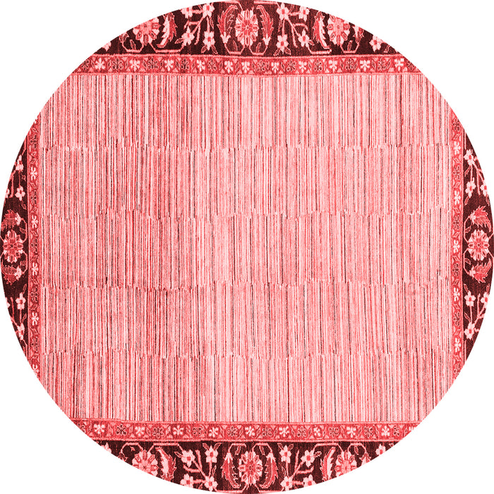 Abstract Red Modern Rug, abs3489red
