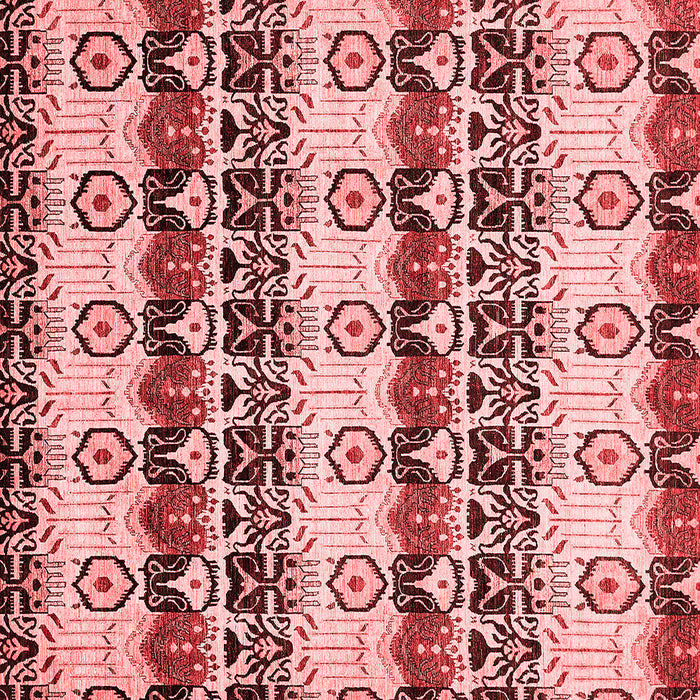 Abstract Red Modern Rug, abs348red