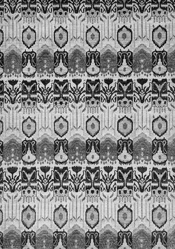 Abstract Gray Modern Rug, abs348gry