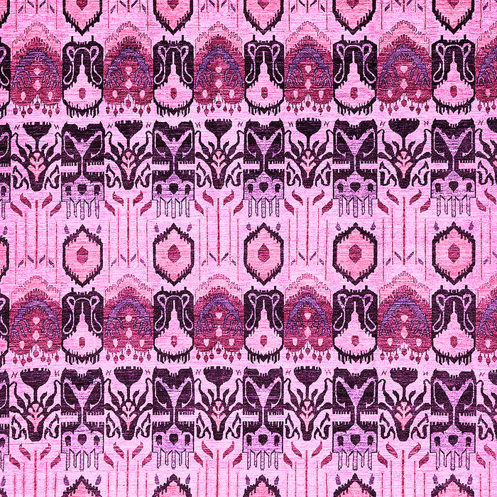 Machine Washable Abstract Pink Modern Rug, wshabs348pnk