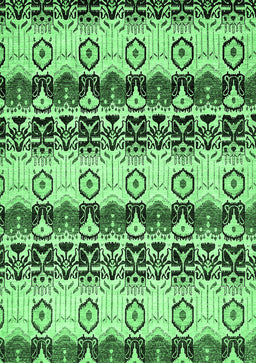 Abstract Emerald Green Modern Rug, abs348emgrn