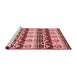 Modern Red Washable Rugs