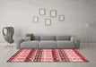 Modern Red Washable Rugs