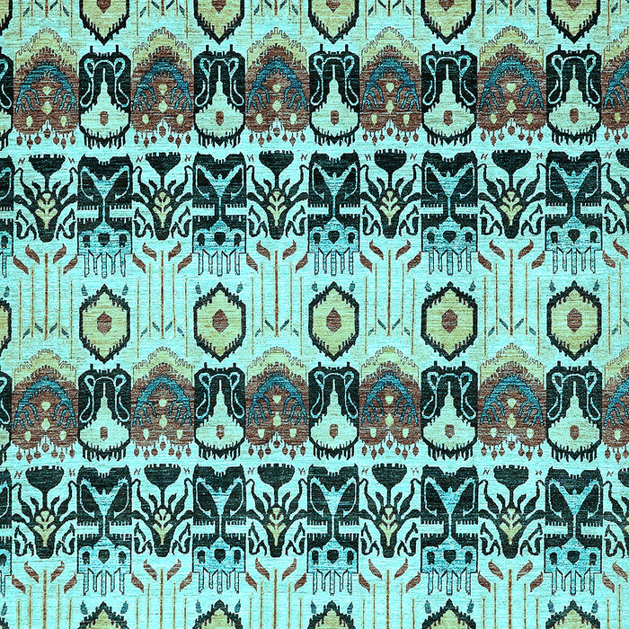 Abstract Light Blue Modern Rug, abs348lblu