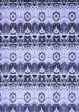Abstract Blue Modern Rug, abs348blu