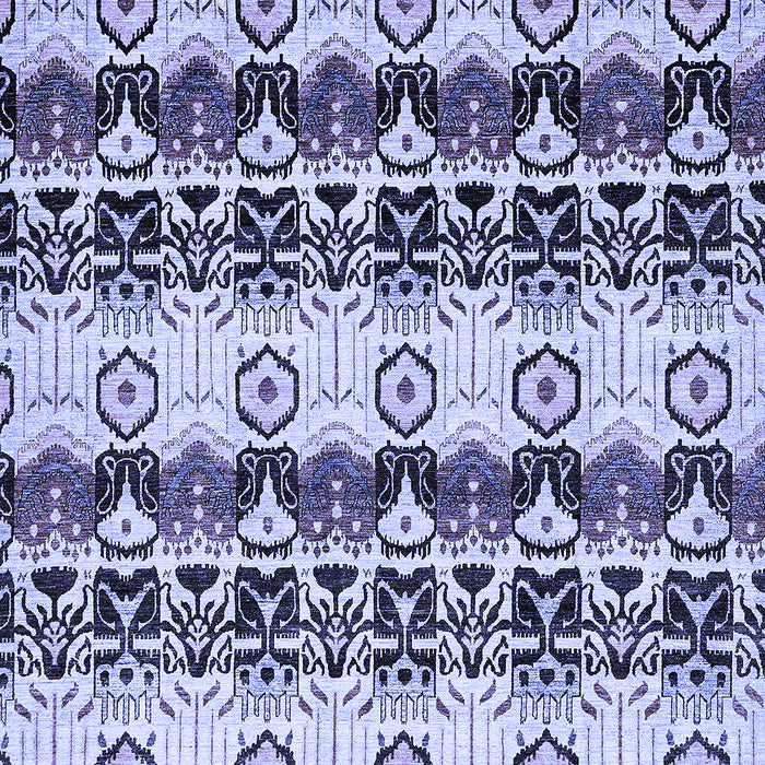 Abstract Blue Modern Rug, abs348blu