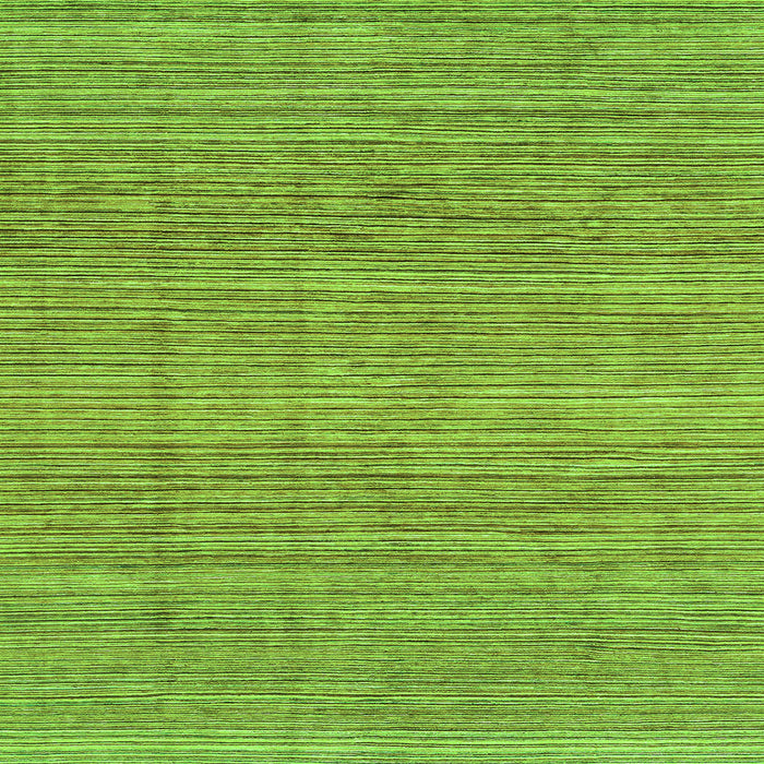 Square Machine Washable Abstract Green Modern Area Rugs, wshabs3490grn