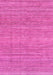 Machine Washable Abstract Pink Modern Rug, wshabs3490pnk