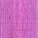 Square Abstract Purple Modern Rug, abs3490pur