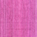 Square Abstract Pink Modern Rug, abs3490pnk