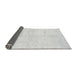 Sideview of Abstract Gray Modern Rug, abs3491gry