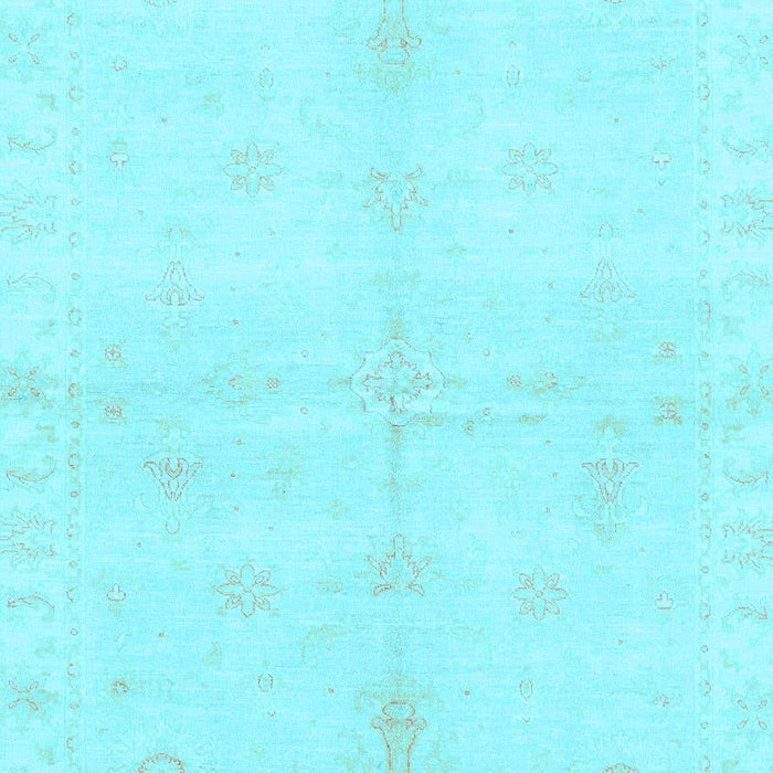 Abstract Light Blue Modern Rug, abs3491lblu