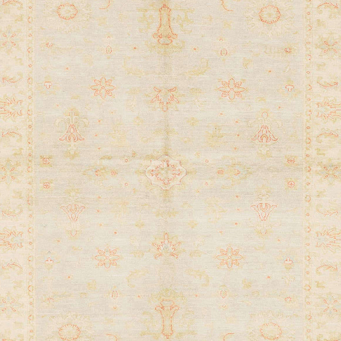 Machine Washable Abstract Pastel Orange Rug, wshabs3491