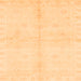 Square Abstract Orange Modern Rug, abs3491org