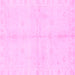 Square Abstract Pink Modern Rug, abs3491pnk