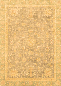 Oriental Brown Traditional Rug, abs3492brn