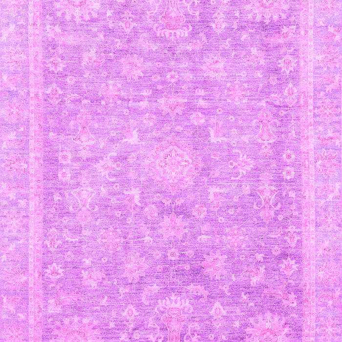 Machine Washable Oriental Purple Traditional Area Rugs, wshabs3492pur