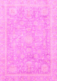 Oriental Pink Traditional Rug, abs3492pnk