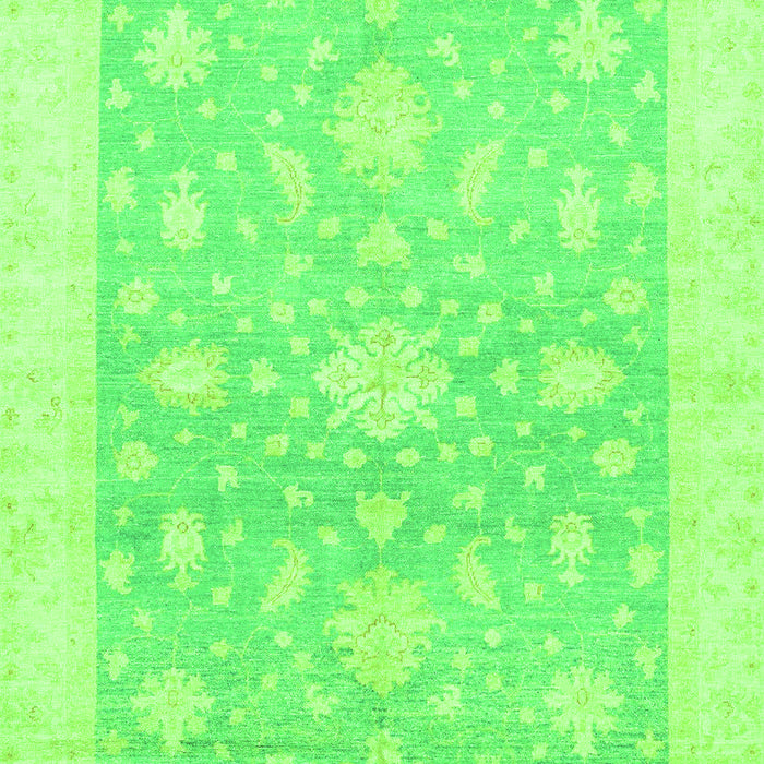 Oriental Green Traditional Rug, abs3493grn