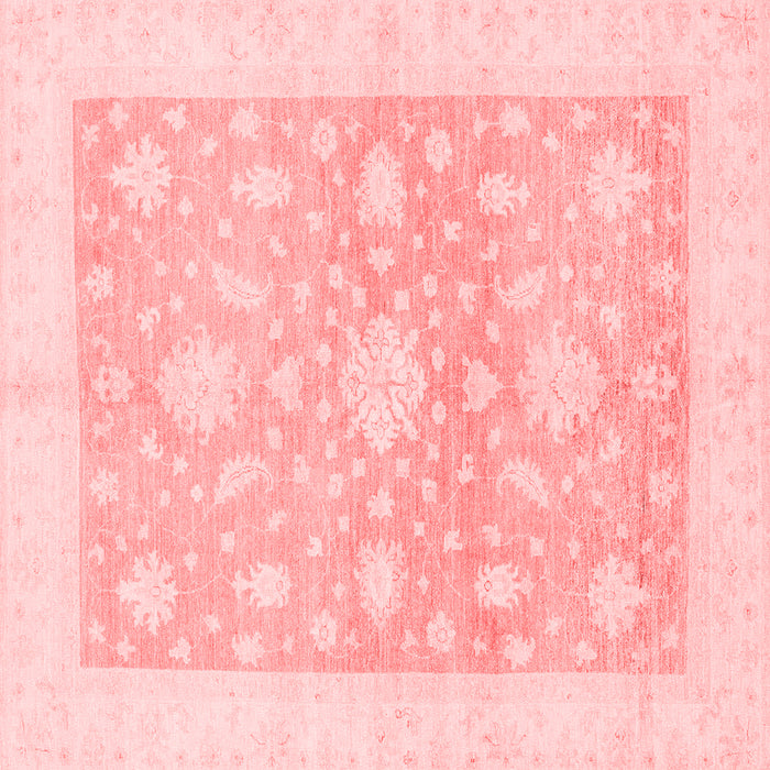 Machine Washable Oriental Red Traditional Rug, wshabs3493red