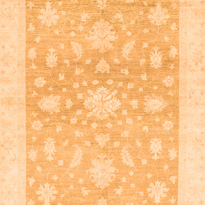 Oriental Orange Traditional Rug, abs3493org