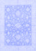 Machine Washable Oriental Blue Traditional Rug, wshabs3493blu