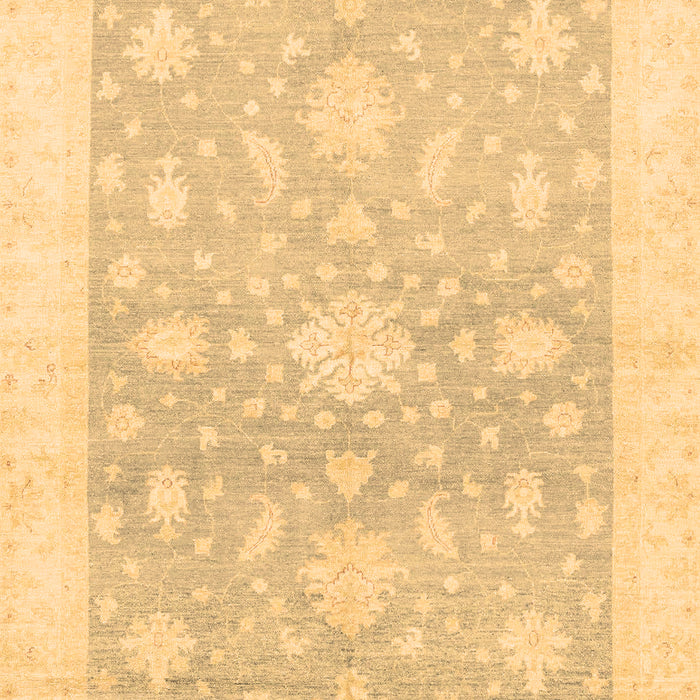 Machine Washable Oriental Brown Traditional Rug, wshabs3493brn