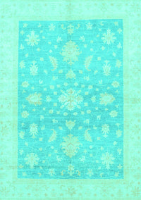 Oriental Turquoise Traditional Rug, abs3493turq