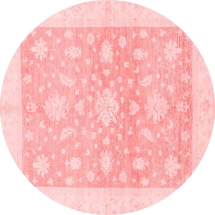 Machine Washable Oriental Red Traditional Rug, wshabs3493red