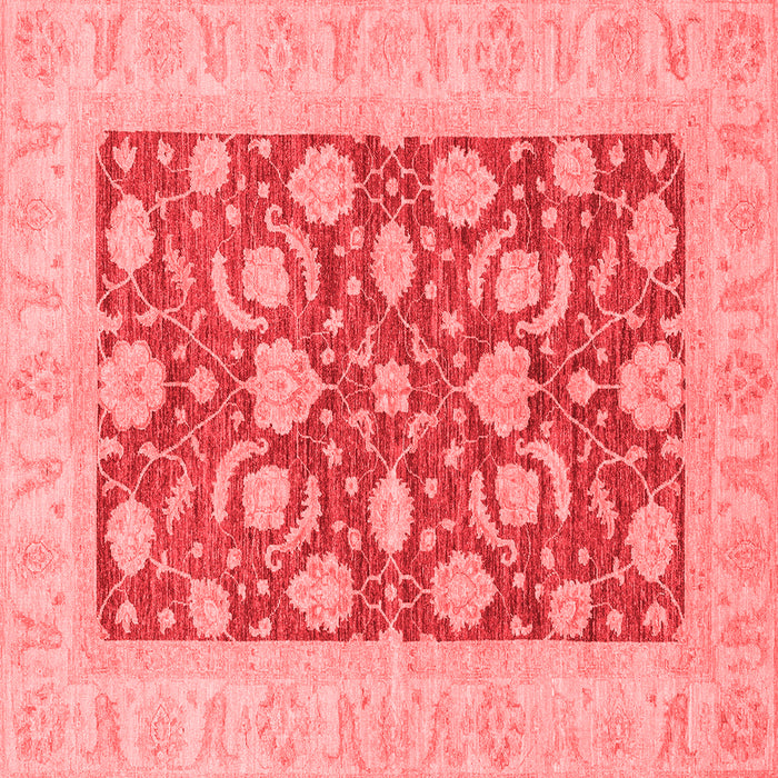 Abstract Red Modern Rug, abs3494red