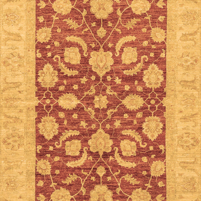 Machine Washable Abstract Brown Modern Rug, wshabs3494brn