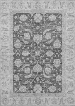 Abstract Gray Modern Rug, abs3494gry