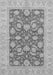 Abstract Gray Modern Rug, abs3494gry