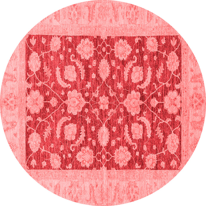Machine Washable Abstract Red Modern Rug, wshabs3494red
