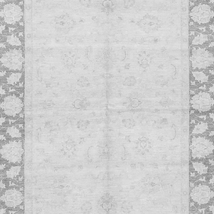 Machine Washable Abstract Gray Modern Rug, wshabs3495gry