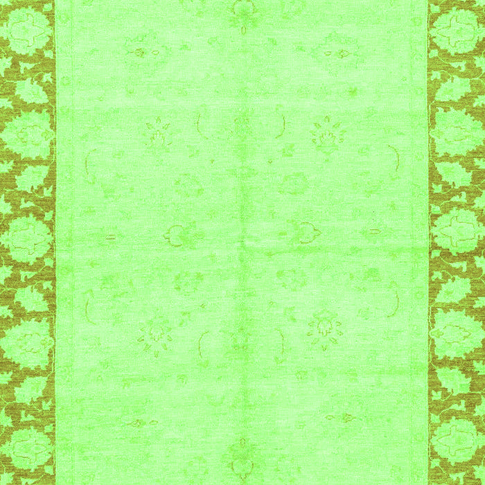 Abstract Green Modern Rug, abs3495grn
