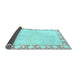 Sideview of Abstract Light Blue Modern Rug, abs3495lblu