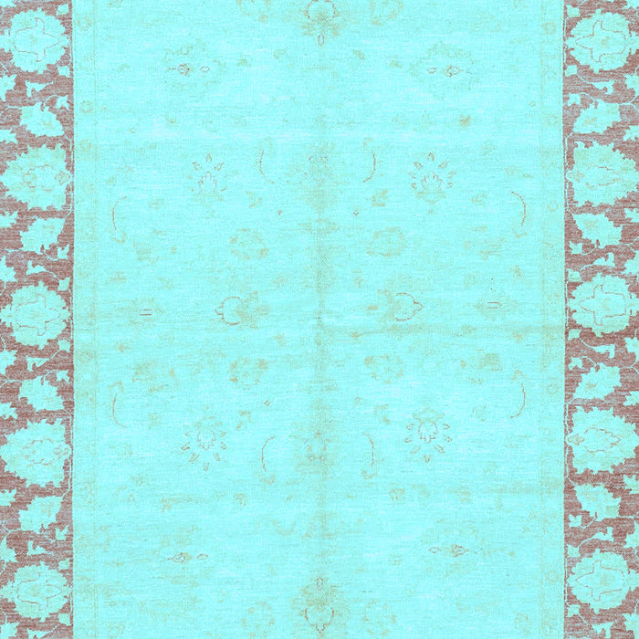 Machine Washable Abstract Light Blue Modern Rug, wshabs3495lblu