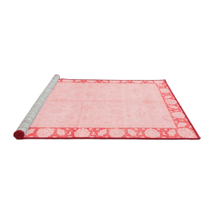 Modern Red Washable Rugs
