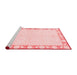 Modern Red Washable Rugs